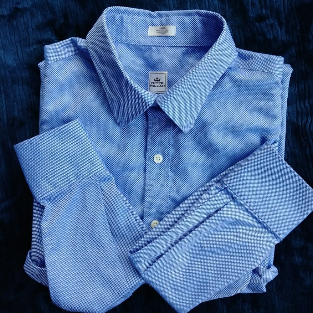 Peter Millar Men Dress Shirt